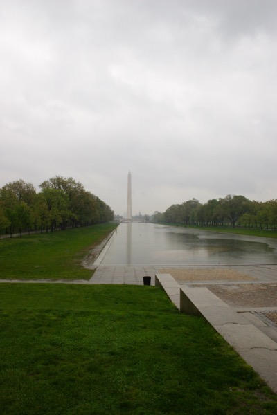 Washington Monument and reflecting pool