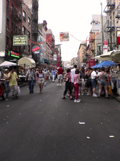 little italy, in festival