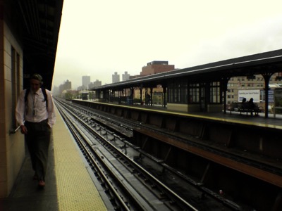 Looking back to Manhattan