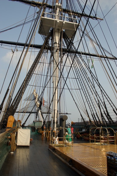 aboard the USS Constitution