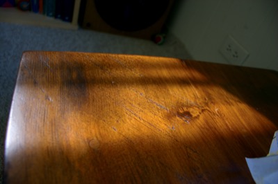 New table meets light