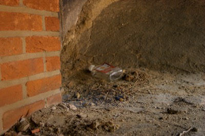 drinking alone on a grave