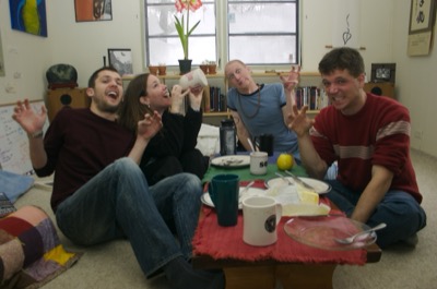 I spiked the pancakes. 